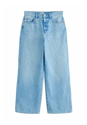 Next, REGULAR FIT - AUTHENTIC HIGH RISE CITY WIDE LEG JEANS . - Sirgete säärtega teksad - light blue
