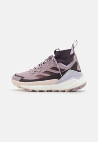 TERREX FREE HIKER 2 - Hiking shoes - preloved fig/aurora black/silver dawn