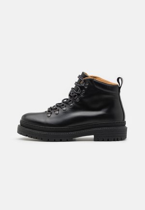 LEATHER - Veterboots - black