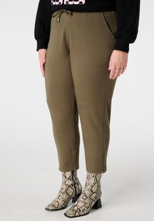 TROUSER NOT TRANSLATED - Pantalon classique - khaki