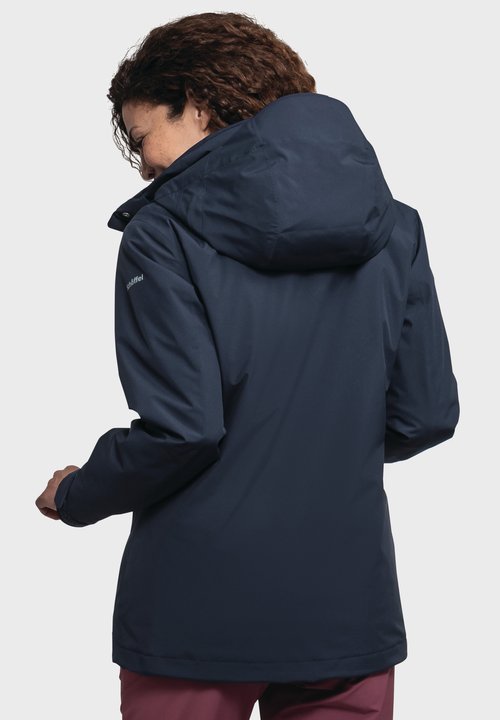 Helly Hansen W Seven J Regenjacken Damen Grau Blau