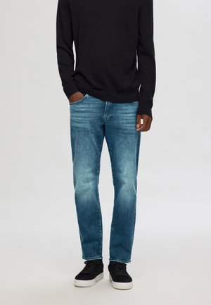 Selected Homme Straight leg jeans - medium blue denim