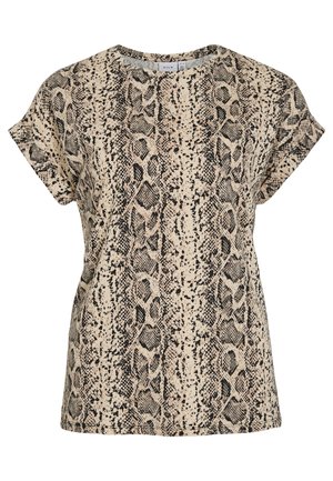VILA, VIANNIE - T-shirt con stampa - doeskin
