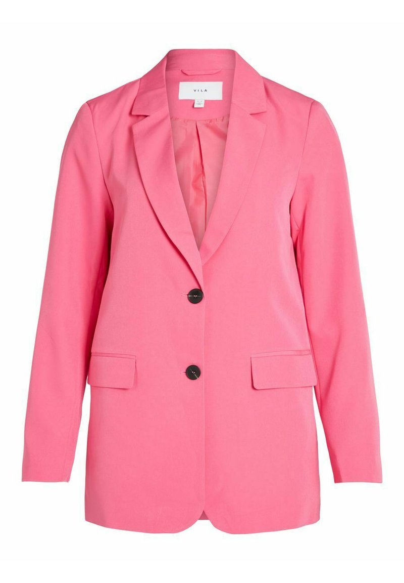 VILA LOOSE FIT - Short coat - fandango pink/pink - Zalando.de