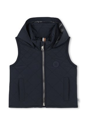 MOUWLOOS HOOCON - Bodywarmer - bleu cargo
