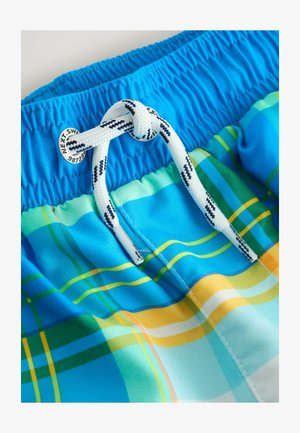 Next, REGULAR FIT - PRINTED SWIM SHORTS . - Plavecké šortky - multicoloured check