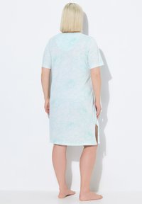 Ulla Popken 2 PACK SLEEP - Camicia da notte - light mint green