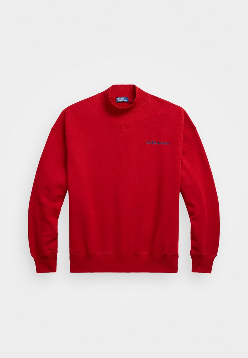 Polo Ralph Lauren LOGO FLEECE MOCKNECK - Sweatshirt - madison red