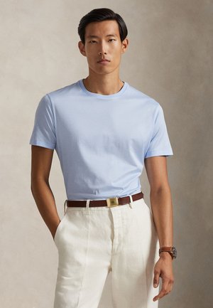 STANDARD FIT LISLE T-SHIRT - Βασικό μπλουζάκι - office blue