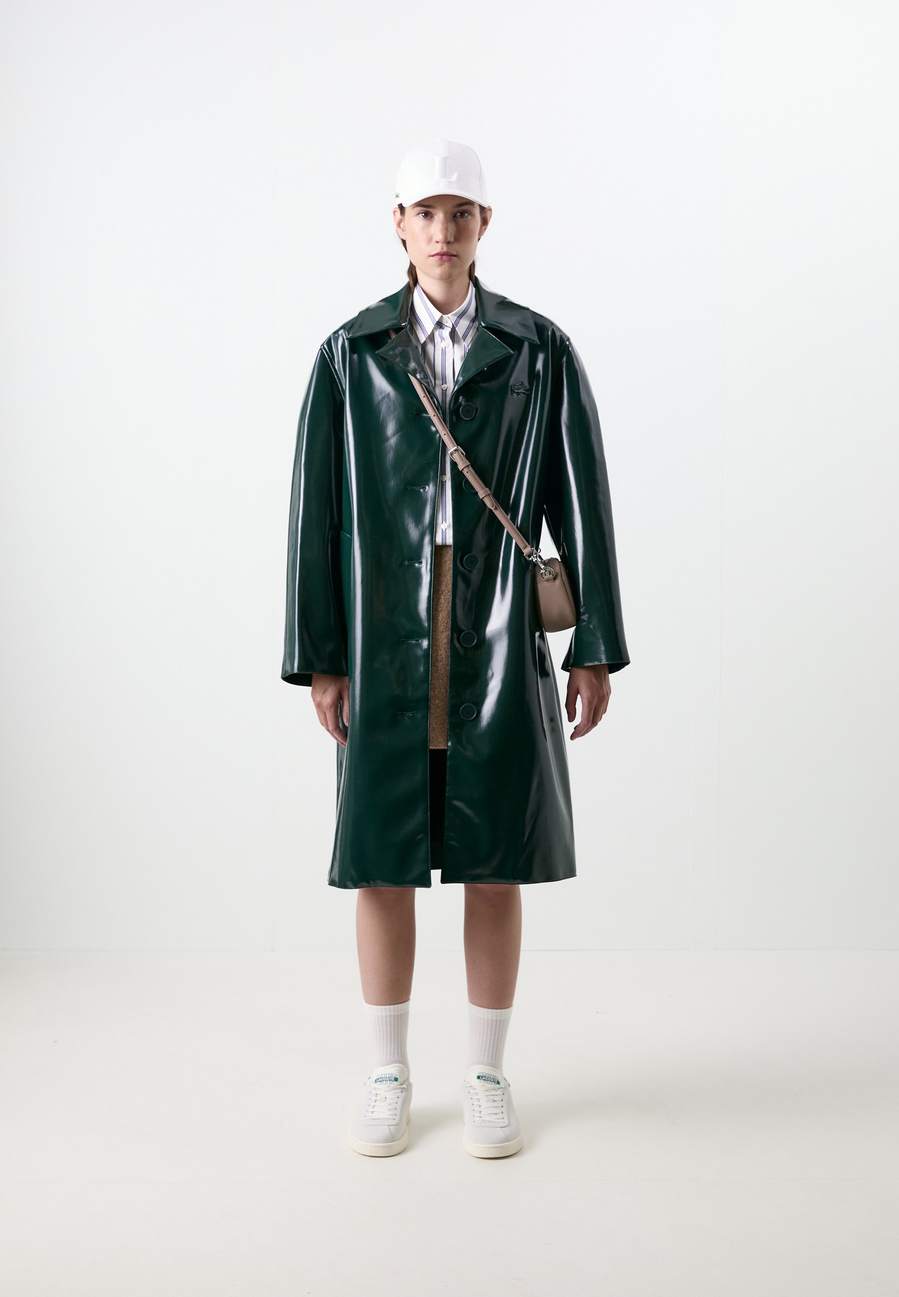 Lacoste Classic coat - sinople/dark green - Zalando.co.uk