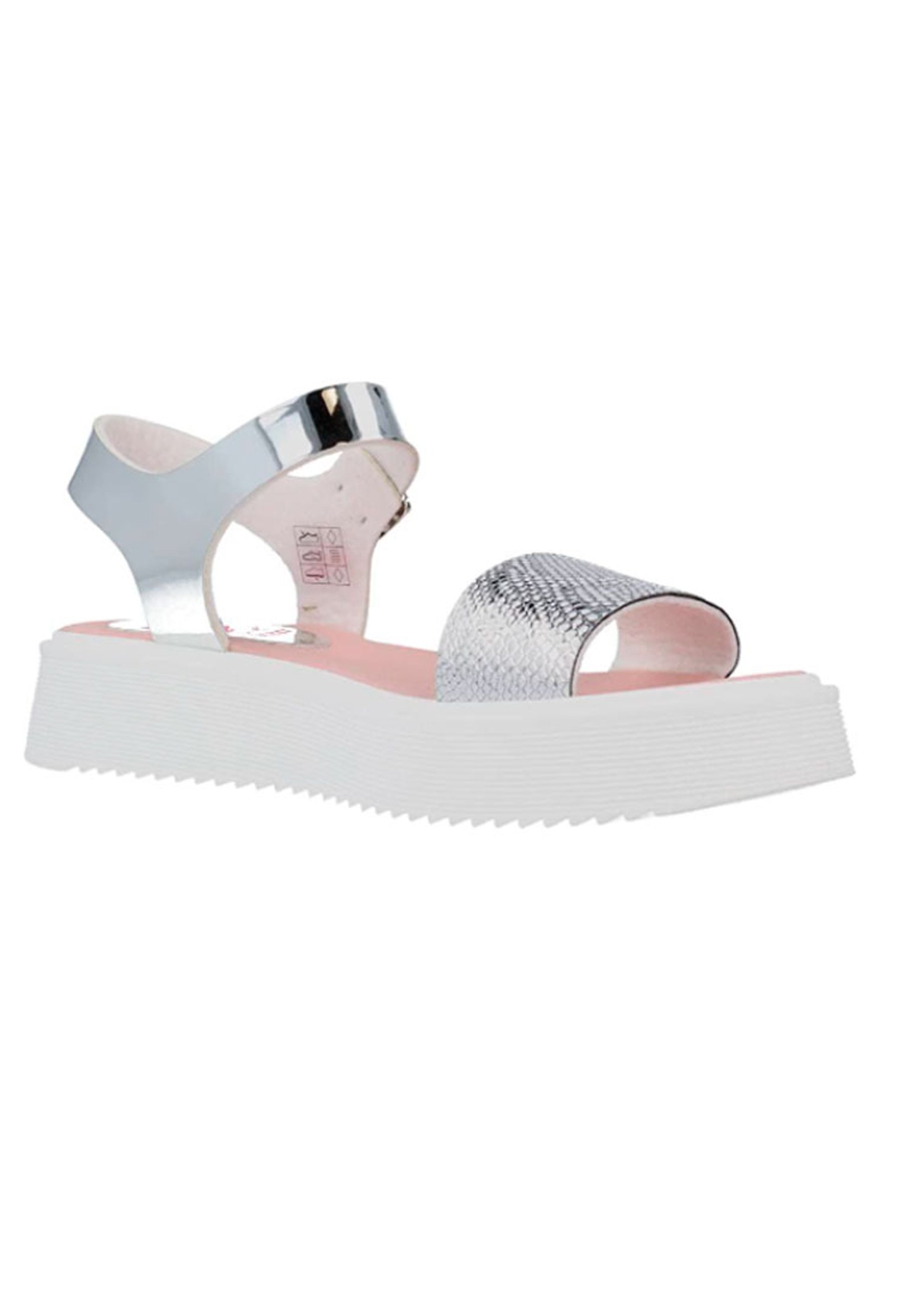 Pablosky Sandalias planas - plata/plateado - Zalando.es