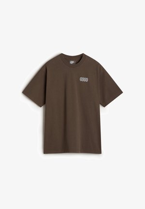 Vans EARTHBOUND LOOSE FIT - T-shirt print - dark brown