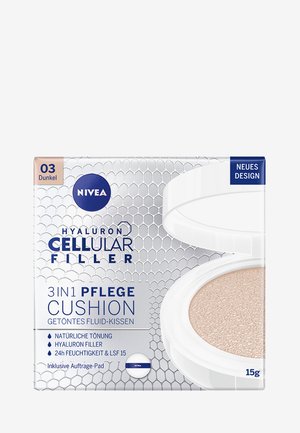 HYALURON CELLULAR FILLER 3 IN 1 CARE CUSHION - Toner - dark 03