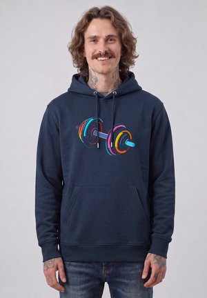 watapparel, 80S HANTEL UNISEX - Kapuzenpullover - french navy