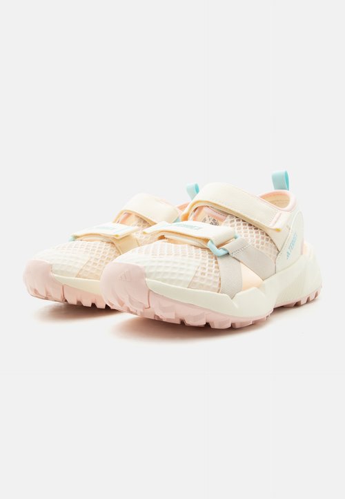 adidas HYDROTERRA UNISEX - Walking sandals - cream white/blush pink/semi flash aqua — foto 2
