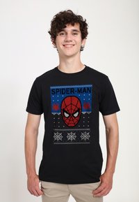Marvel SPIDER-MAN CLASSIC SPIDERMAN UGLY - T-shirt z nadrukiem