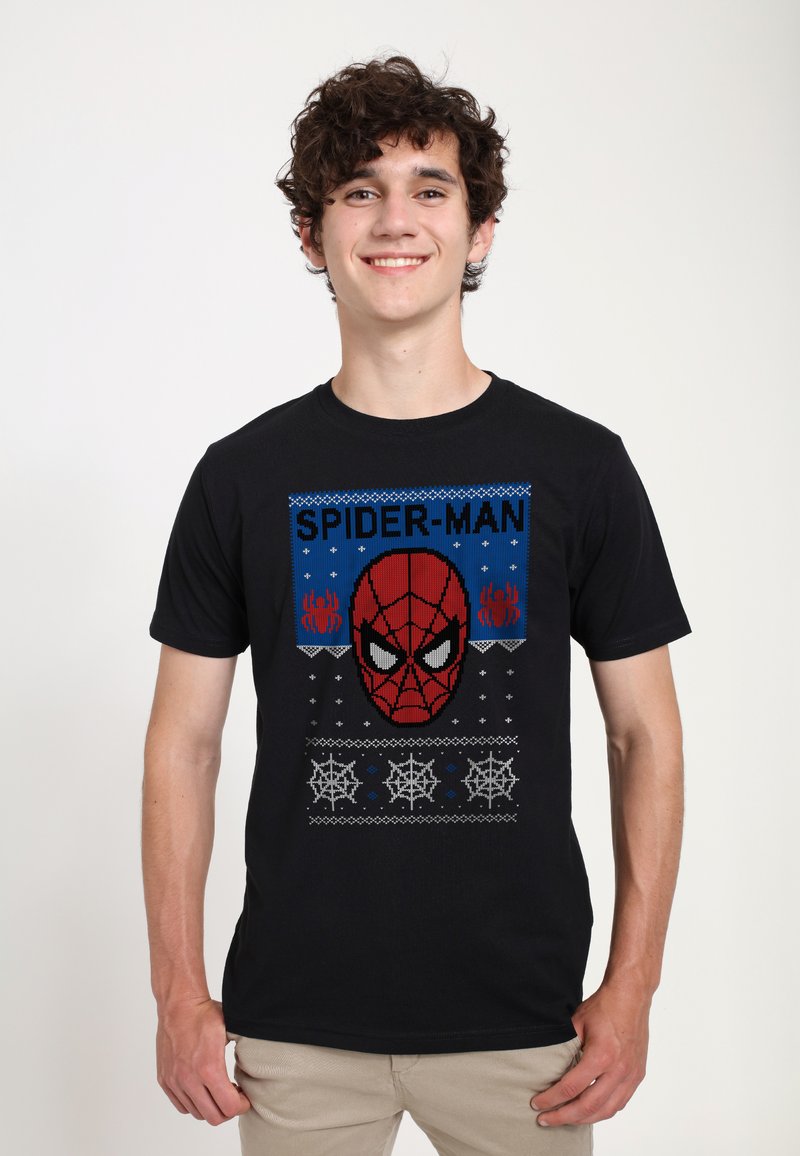 Marvel SPIDER-MAN CLASSIC SPIDERMAN UGLY - T-shirt z nadrukiem