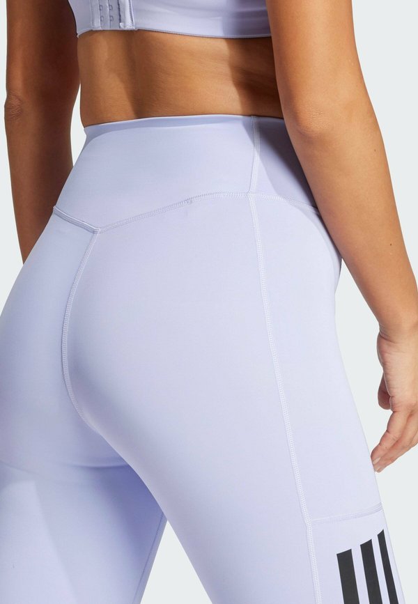 OPTIME 3-STRIPES FULL LENGTH - Leggings - violet tone3