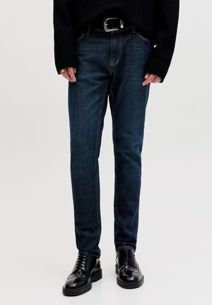 Jack & Jones, Slim fit JJIGLENN JJEVAN JOS 296 SN - Jean slim - blue denim