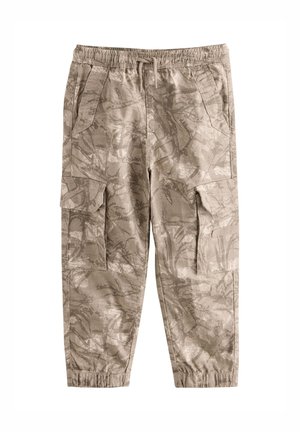 STANDARD - Pantalon cargo - stone camo
