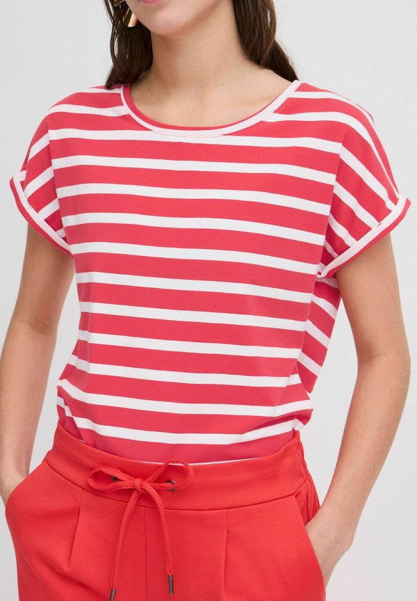 BYPamila - Print T-shirt - poinsettia mix3