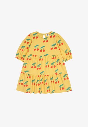 JELLY MALLOW CHERRY RUFFLE DRESS - Freizeitkleid - yellow