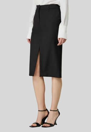 GONNA - Gonna a tubino - nero