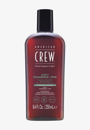 American Crew 3-IN-1 CHAMOMILE & PINE, SHAMPOO, CONDITIONER AND BODY WASH - Gel douche
