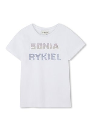À MANCHES COURTES - Print T-shirt - blanc