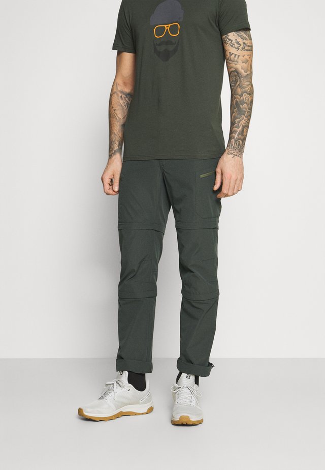 BRAIDWOOD - Trousers - dark green