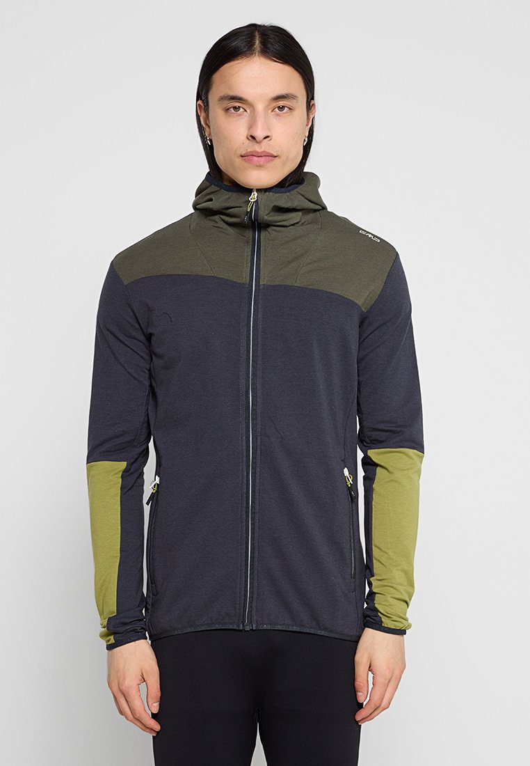 CMP Windjack donkergrijs gemêleerd