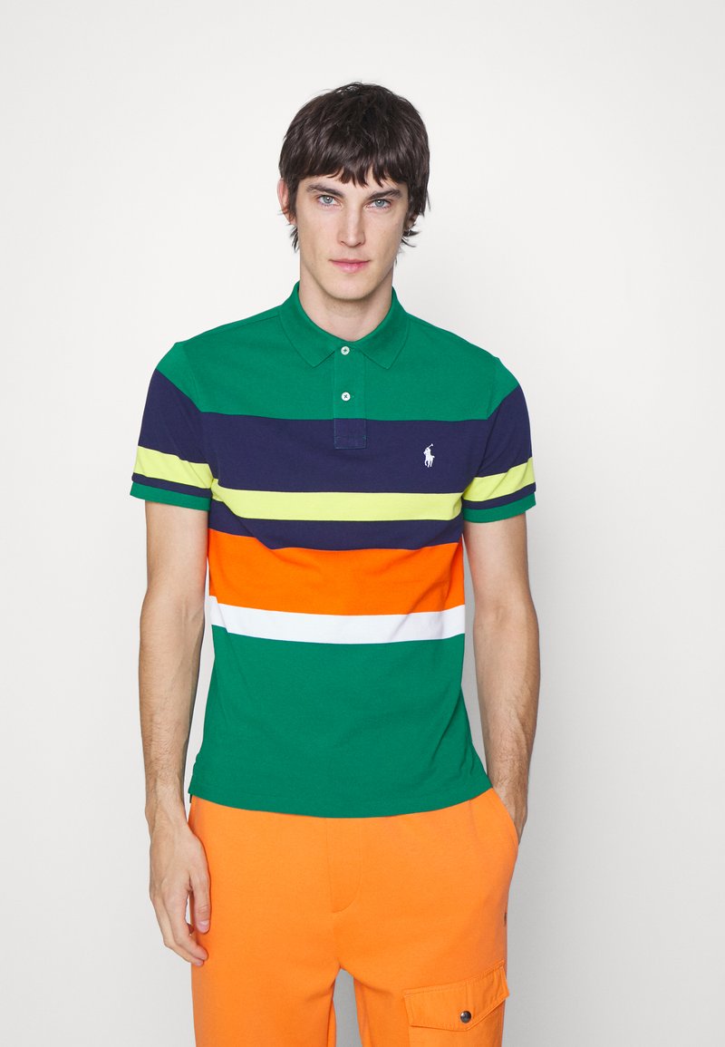 Polo Ralph Lauren SSKCCMSL SHORT SLEEVE SHIRT Polo green multi