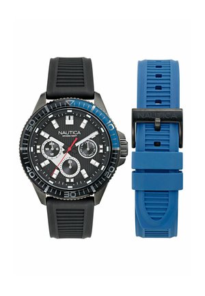 QUARTZ WINDROSE SET - Watch accessory - blue and black