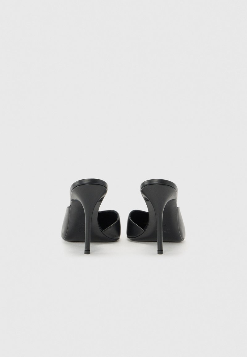 GIABORGHINI BOSS - Mules de tacón - black