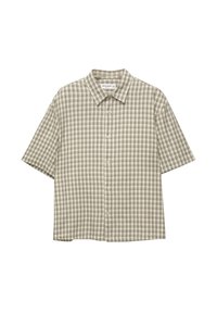 CHECK SHORT SLEEVE  - Vapaa-ajan kauluspaita - brown