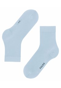 FALKE FINE SOFTNESS - Chaussettes - light blue