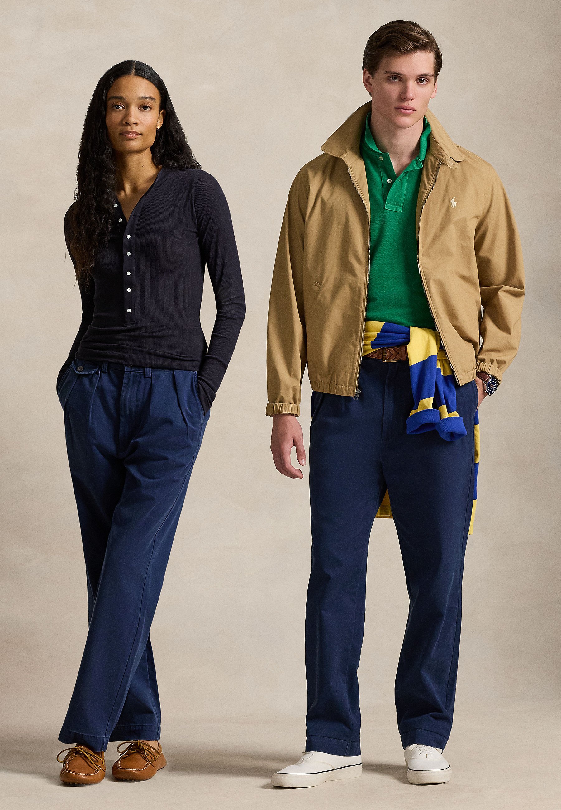 Polo Ralph Lauren WHITMAN RELAXED FIT PLEATED CHINO PANT UNISEX