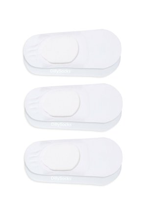 3 PACK - Ankelsockor - hidden snow white