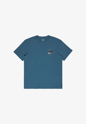 Billabong, ROCKIES SS UNISEX - Camiseta estampada - blue