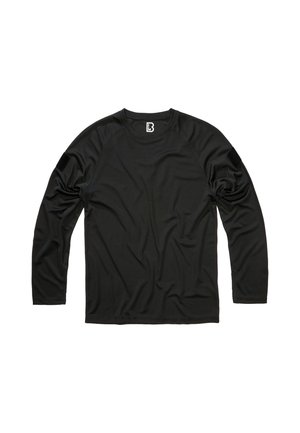 Brandit, QUICK DRY SHIRT LONGSLEEVE - T-shirt à manches longues - black