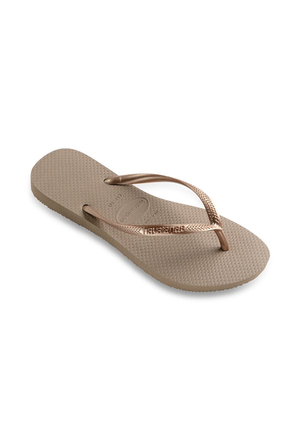 SLIM - T-bar sandals - rose gold2
