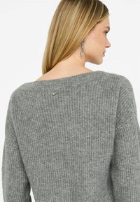 LIU JO WITH GEMSTONES - Maglione - grey