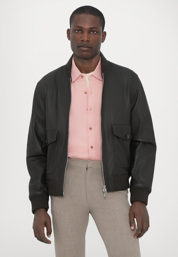 CARLO GRAIN  - Leather jacket2