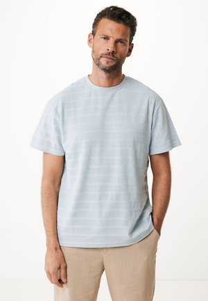 Mexx PIQUE - T-shirt imprimé - sky blue