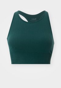 SEAMLESS SPORTS - Topp - dark pine