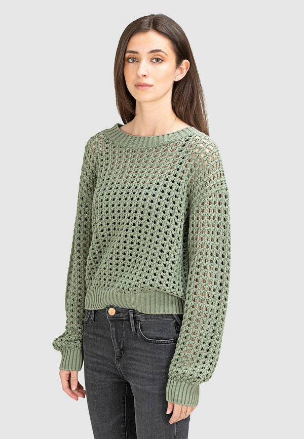 AVA - Strickpullover - military