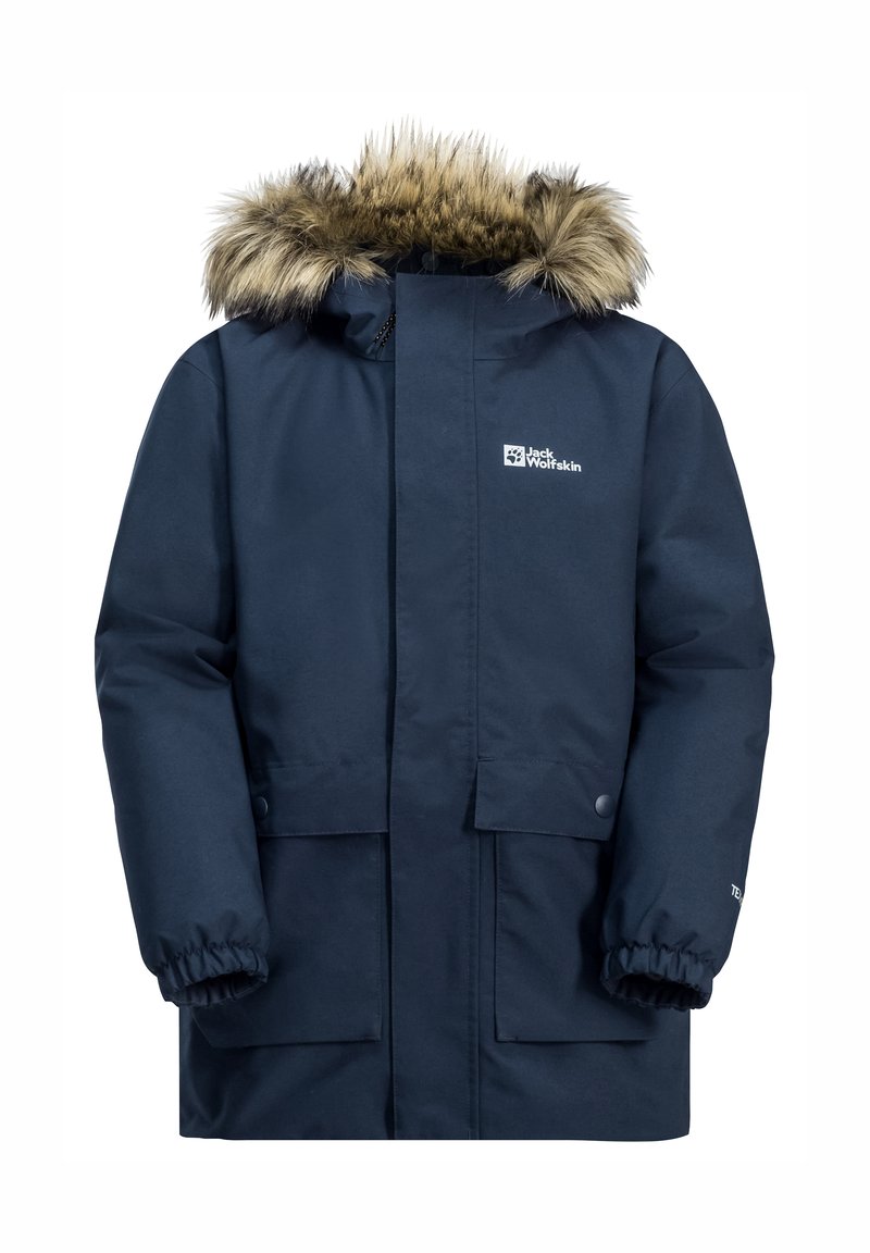 Jack Wolfskin Wintermantel donkerblauw denim Jack Wolfskin Wintermantel donkerblauw denim