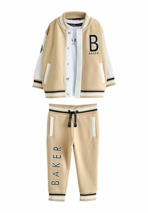 VARSITY PIECE SET - REGULAR FIT - Tepláky - neutral