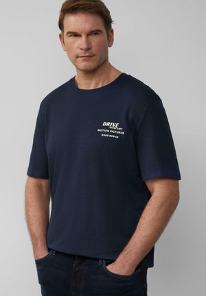 s.Oliver T-shirt imprimé - tiefblau
