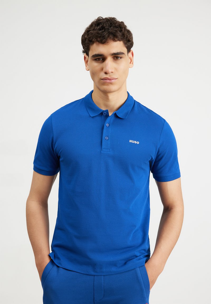 HUGO - DONOS - Polo krekls - medium blue, Palielināt